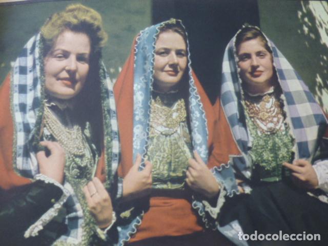 Coleccionismo: RONCAL NAVARRA RONCALESAS ANTIGUA LAMINA HUECOGRABADO A&Ntilde;OS 40