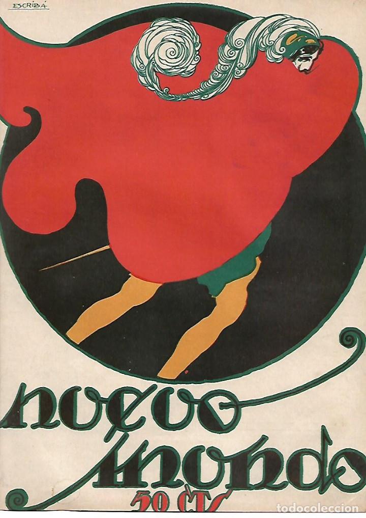 Coleccionismo: A&Ntilde;O 1924 RECORTE PRENSA PINTURA DIBUJO DE ESCRIBA