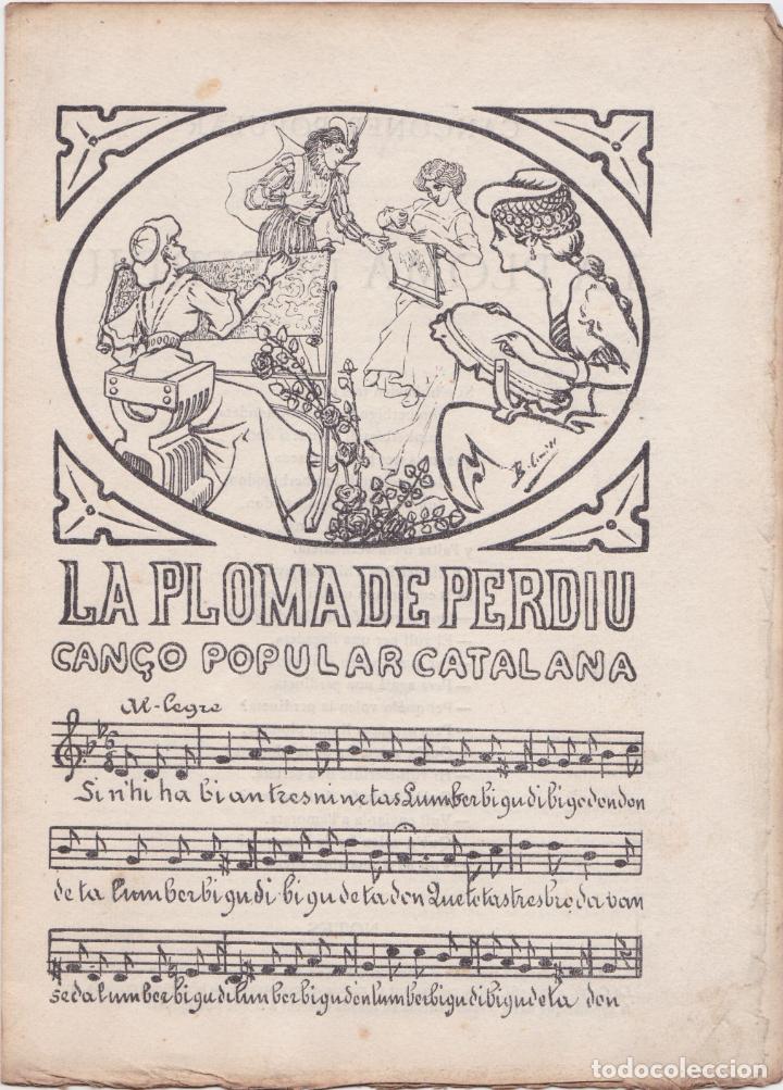 Sammelleidenschaft Papier: LA PLOMA DE PERDIU &ndash; CAN&Ccedil;&Oacute; POPULAR CATALANA &ndash; CAN&Ccedil;&Oacute; LXXII