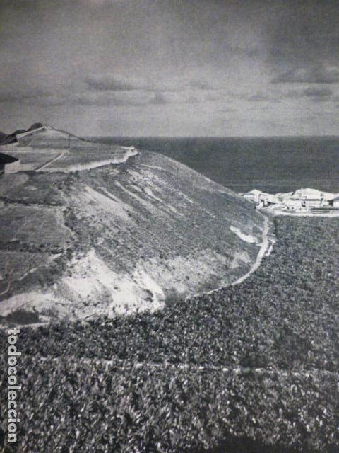 Collectionnisme: LAS PALMAS DE GRAN CANARIA BARRIO DE GUANARTEME ANTIGUA LAMINA HUECOGRABADO