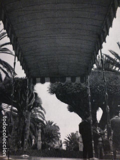 Collezionismo: LAS PALMAS DE GRAN CANARIA PARQUE DE DORAMAS ANTIGUA LAMINA HUECOGRABADO