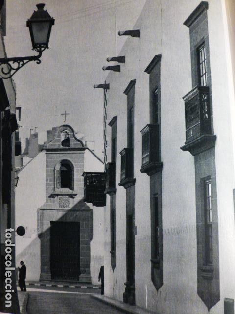 Coleccionismo: LAS PALMAS DE GRAN CANARIA SAN ANTONIO ABAD ANTIGUA LAMINA HUECOGRABADO