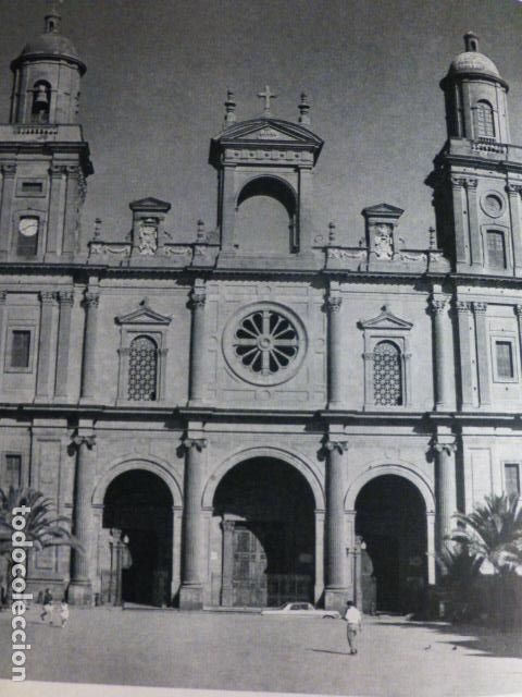 Collezionismo: LAS PALMAS DE GRAN CANARIA CATEDRAL ANTIGUA LAMINA HUECOGRABADO