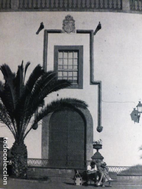 Collezionismo: LAS PALMAS DE GRAN CANARIA PALACIO EPISCOPAL ANTIGUA LAMINA HUECOGRABADO