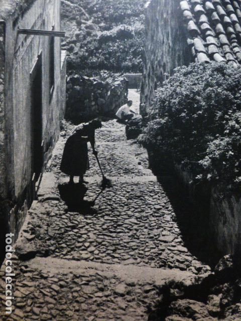 Collecting paper: TENOYA GRAN CANARIA UNA CALLE ANTIGUA LAMINA HUECOGRABADO
