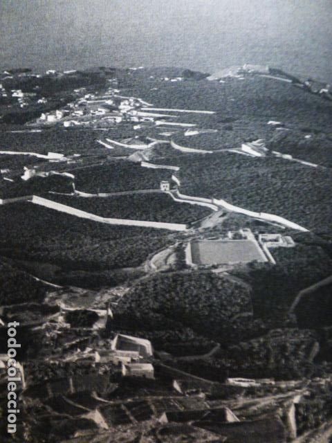 Coleccionismo: CARDONES Y ARUCAS GRAN CANARIAS PAISAJE ANTIGUA LAMINA HUECOGRABADO