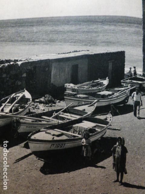 Collezionismo: ALDEA DE SAN NICOLAS GRAN CANARIA ANTIGUA LAMINA HUECOGRABADO
