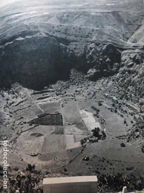 Coleccionismo: BANDAMA GRAN CANARIA ANTIGUA LAMINA HUECOGRABADO