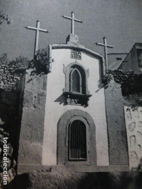 Coleccionismo: TEJEDA GRAN CANARIA ANTIGUA LAMINA HUECOGRABADO
