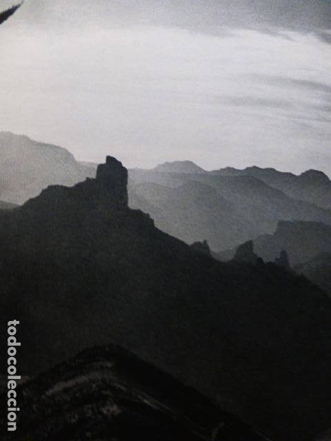 Colecionismo: TEJEDA GRAN CANARIA ANTIGUA LAMINA HUECOGRABADO