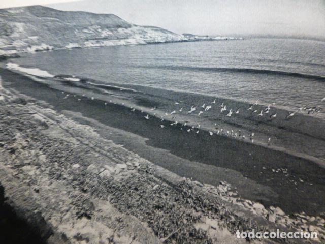 Collezionismo: PLAYA DE LA LAJA GRAN CANARIA ANTIGUA LAMINA HUECOGRABADO