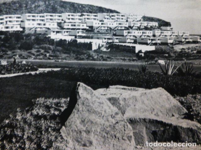 Coleccionismo: SAN AGUSTIN GRAN CANARIA ANTIGUA LAMINA HUECOGRABADO