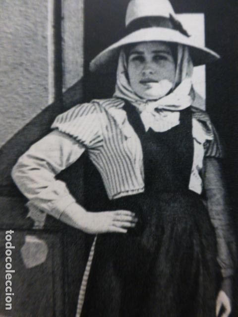 Collezionismo: CAMPESINA MAJORERA FUERTEVENTURA ANTIGUA LAMINA HUECOGRABADO