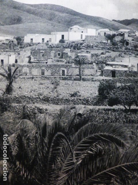 Collecting paper: TOTO FUERTEVENTURA ANTIGUA LAMINA HUECOGRABADO