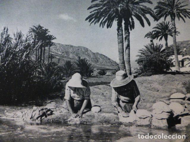 Collectionnisme: LA VEGA DE RIO PALMA FUERTEVENTURA ANTIGUA LAMINA HUECOGRABADO