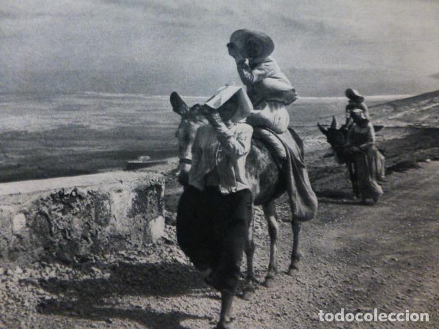 Collectionnisme: CAMPESINAS LANZAROTE ANTIGUA LAMINA HUECOGRABADO