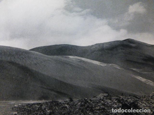 Collectionnisme: TIMANFAYA LANZAROTE ANTIGUA LAMINA HUECOGRABADO