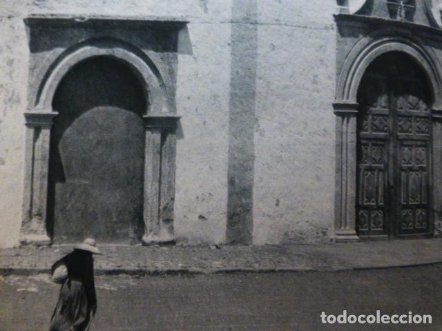 Collezionismo: TEGUISE LANZAROTE ANTIGUA LAMINA HUECOGRABADO