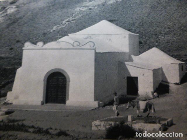 Collectionnisme: SANTA CATALINA DE LOS VALLES LANZAROTE ANTIGUA LAMINA HUECOGRABADO