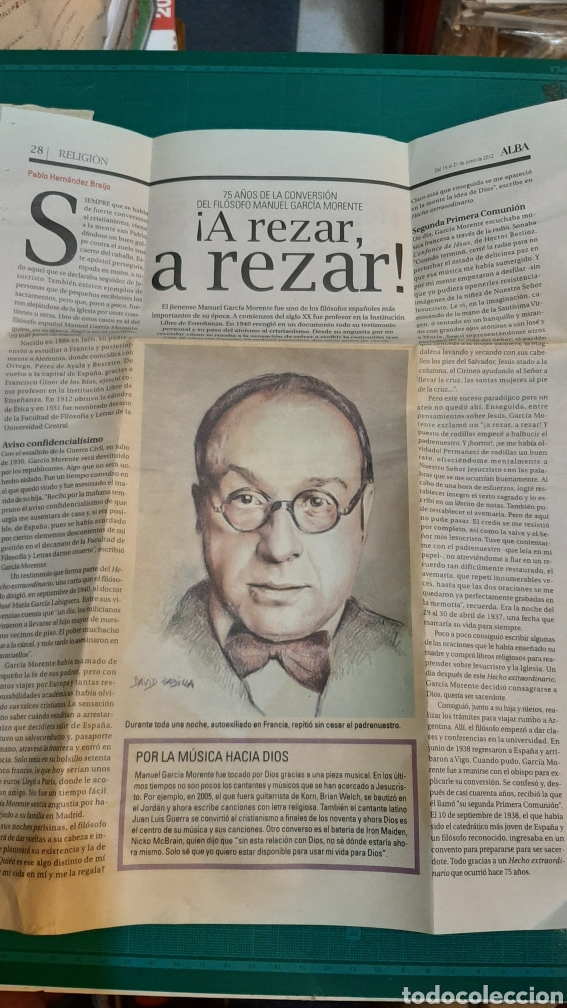 Colecionismo: Art&iacute;culo Manuel Garc&iacute;a Lorente fil&oacute;sofo jienense
