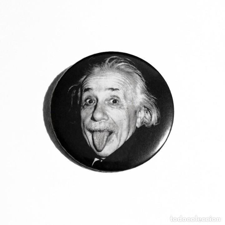 Coleccionismo: ALBERT EINSTEIN - IM&Aacute;N NEVERA 59MM - Foto 1