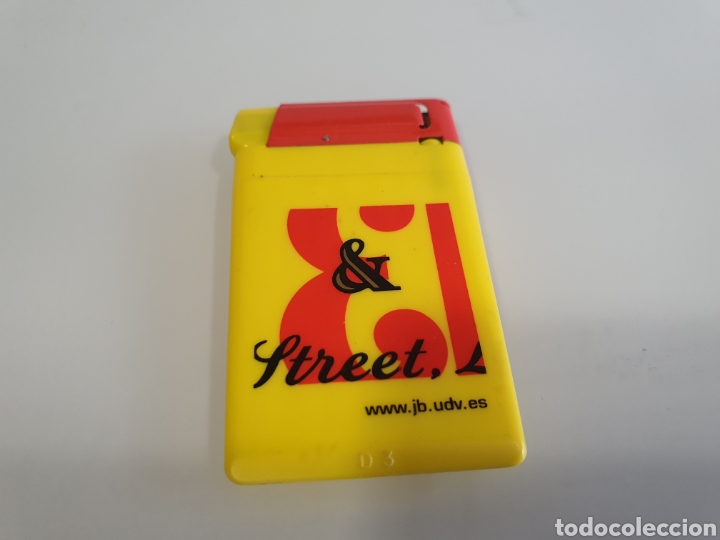Coleccionismo: Mechero JB plano con gas - Foto 2