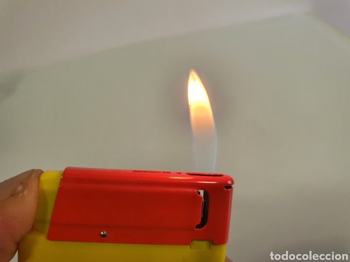 Coleccionismo: Mechero JB plano con gas - Foto 3