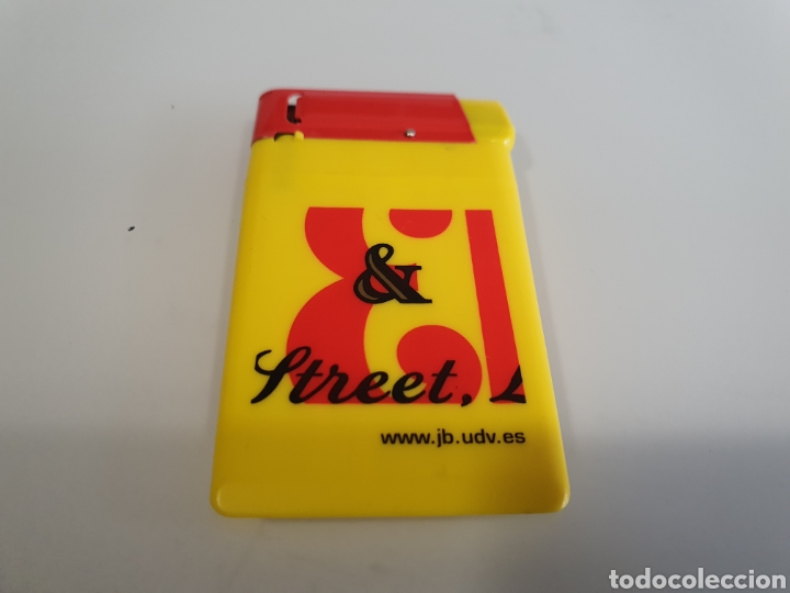 Coleccionismo: Mechero JB plano con gas - Foto 1