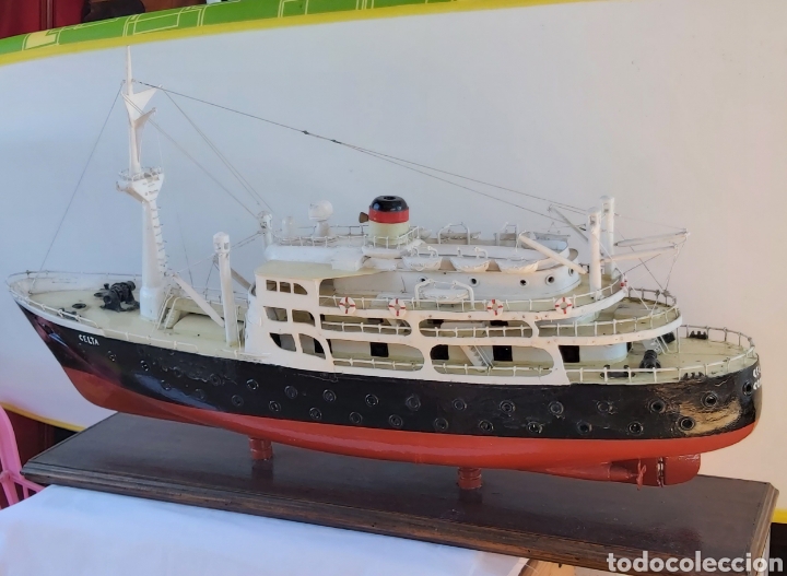 Coleccionismo: MAQUETA BARCO PASAJE ANTIGUA - Foto 5