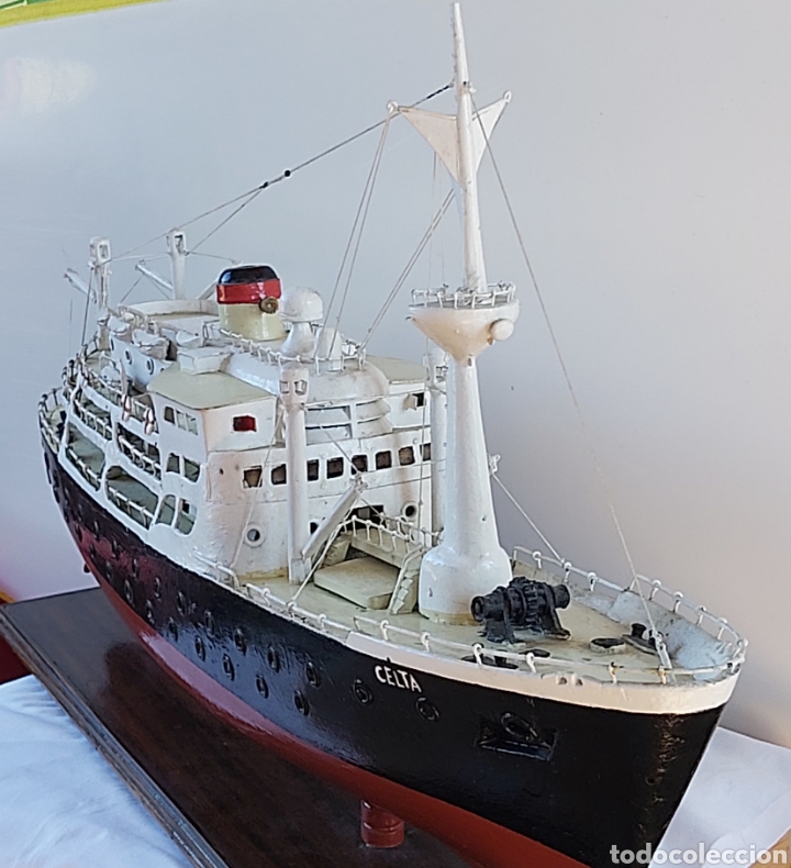 Coleccionismo: MAQUETA BARCO PASAJE ANTIGUA - Foto 9