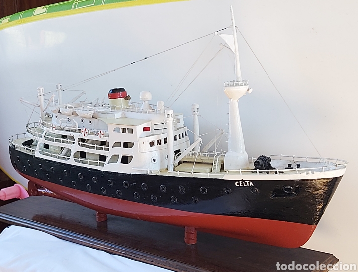 Coleccionismo: MAQUETA BARCO PASAJE ANTIGUA - Foto 10