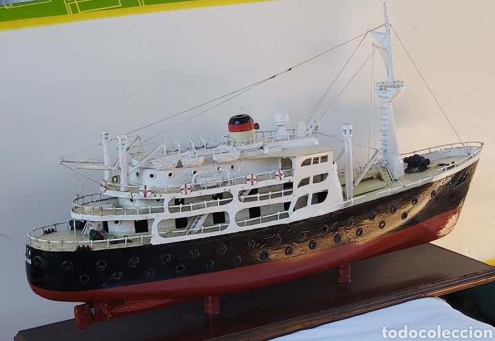 Coleccionismo: MAQUETA BARCO PASAJE ANTIGUA - Foto 12