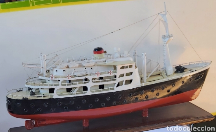 Coleccionismo: MAQUETA BARCO PASAJE ANTIGUA - Foto 13