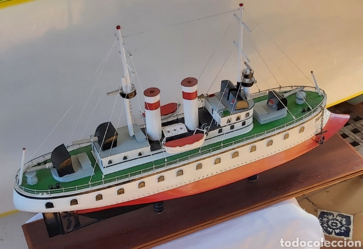 Coleccionismo: MAQUETA BARCO PASAJE ANTIGUA - Foto 3