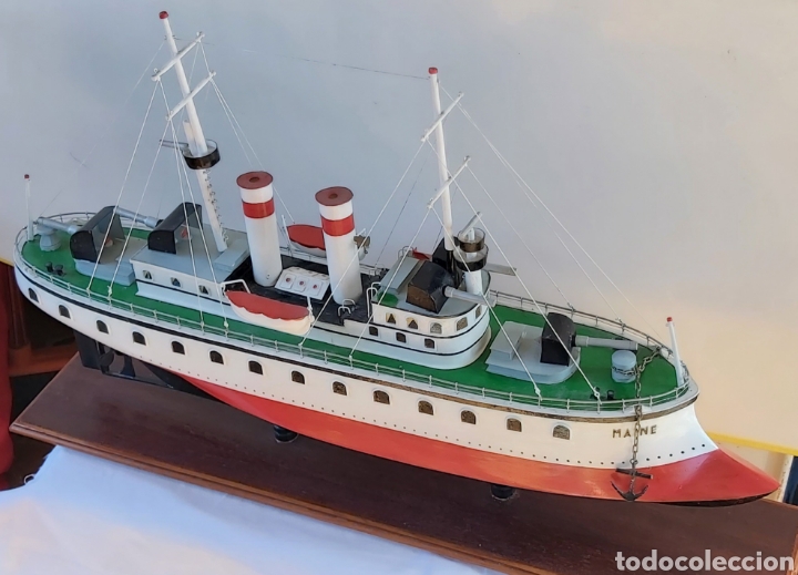 Coleccionismo: MAQUETA BARCO PASAJE ANTIGUA - Foto 4
