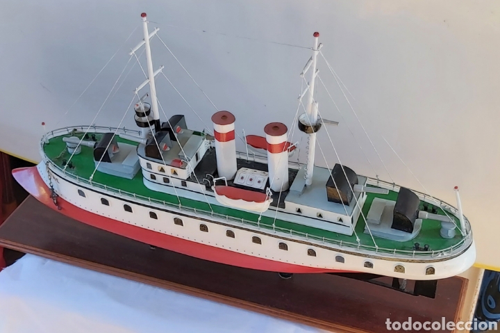 Coleccionismo: MAQUETA BARCO PASAJE ANTIGUA - Foto 5