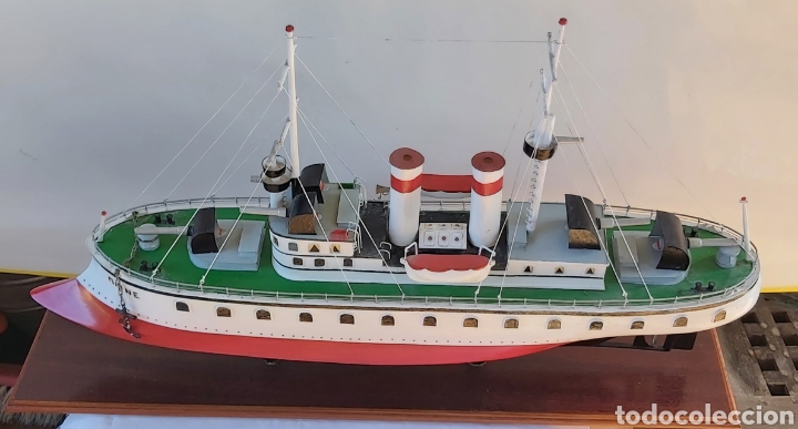 Coleccionismo: MAQUETA BARCO PASAJE ANTIGUA - Foto 7