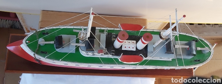Coleccionismo: MAQUETA BARCO PASAJE ANTIGUA - Foto 10
