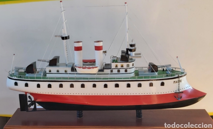 antiguo barco en madera - buque de guerra - mod - Compra venta en  todocoleccion