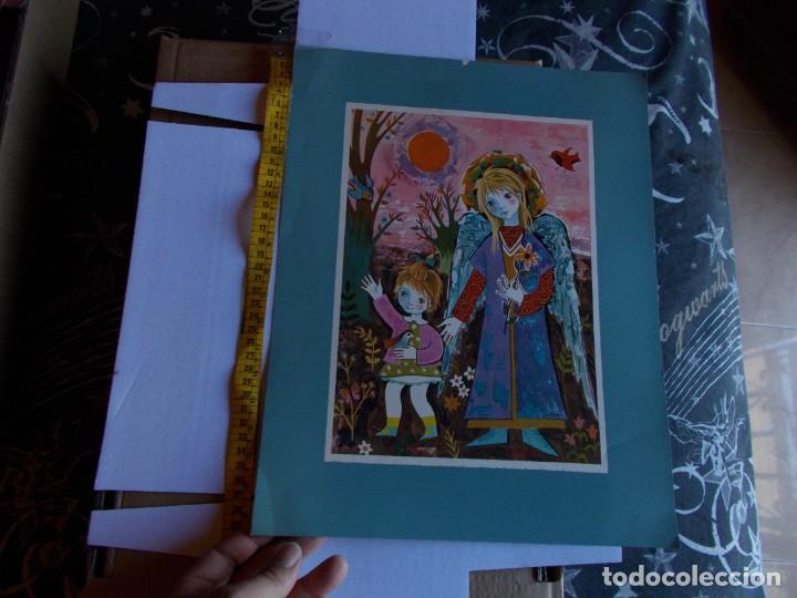 Coleccionismo: PRECIOSA CARTULINA INFANTIL A&Ntilde;OS 60,70,DE UNA VIEJA IMPRENTA