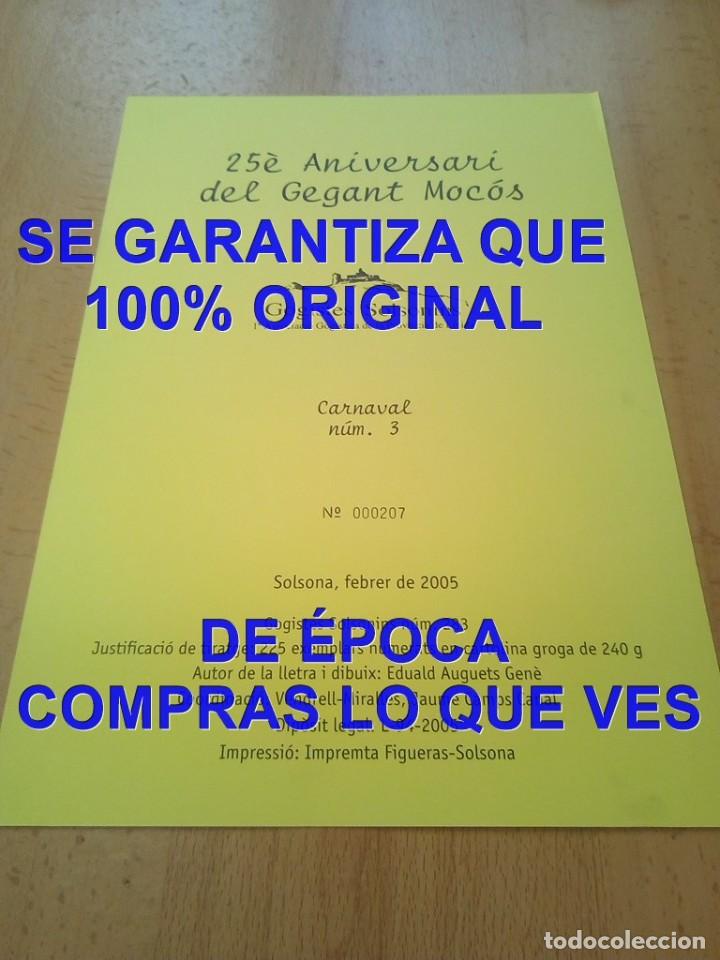 Coleccionismo: COBLES AL DISTINGIT MOC&Oacute;S DE SOLSONA C9 - Foto 2