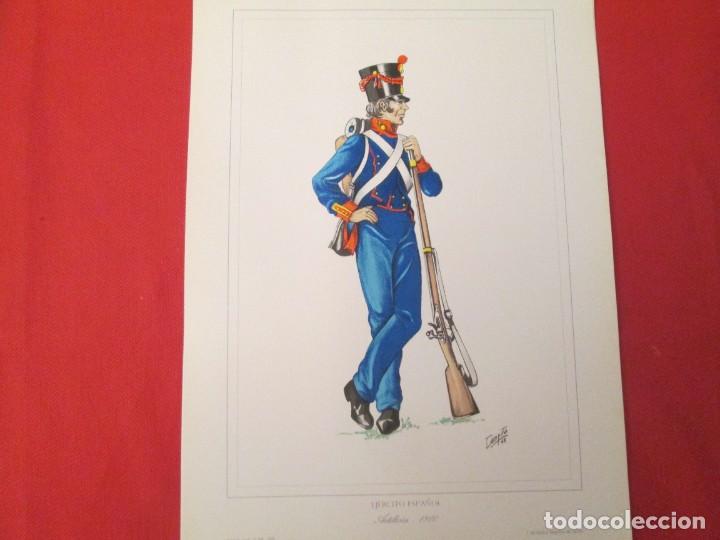 Collecting paper: EJERCITO ESPA&Ntilde;OL ARTILLERIA 1810