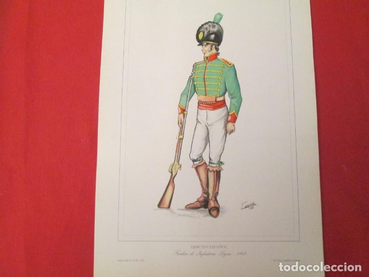 Coleccionismo: EJERCITO ESPA&Ntilde;OL FUSILERO DE INFANTERIA LIGERA 1802