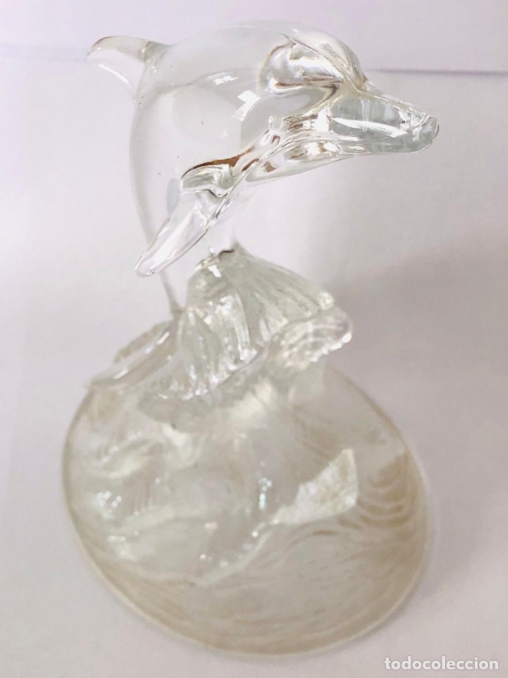 Coleccionismo: Delfin Cristal D&rsquo;Arques Francia - Foto 3