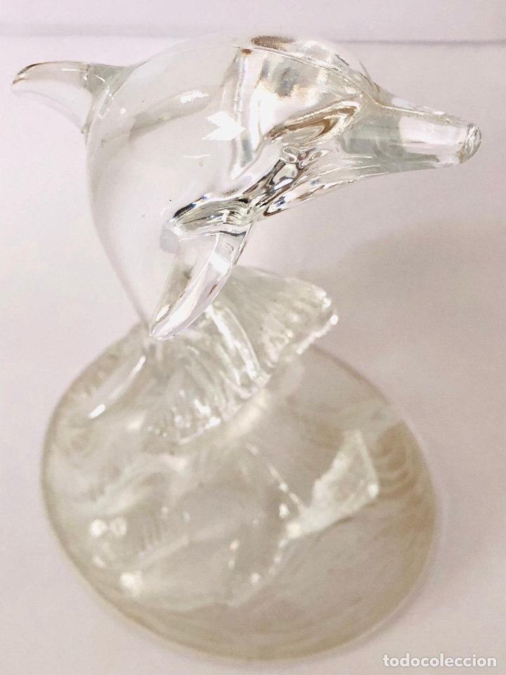 Coleccionismo: Delfin Cristal D&rsquo;Arques Francia - Foto 5