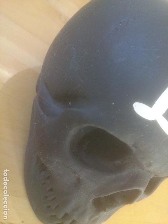 Coleccionismo: CALAVERA LOVE PINTADA EN NEGRO - Foto 5