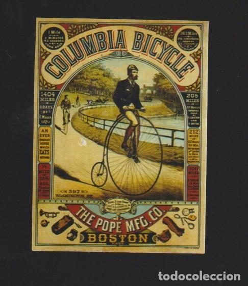 Coleccionismo: CICLISMO IMAN ARTESANAL 5- 5.5X7.5CM