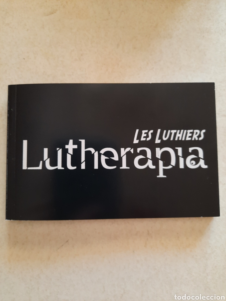Coleccionismo: Programa de mano Lutherapia, de Les Luthiers, 2008 - Foto 1