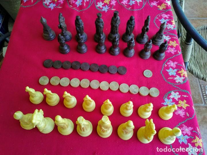 Collecting: Fichas antiguas de ajedrez