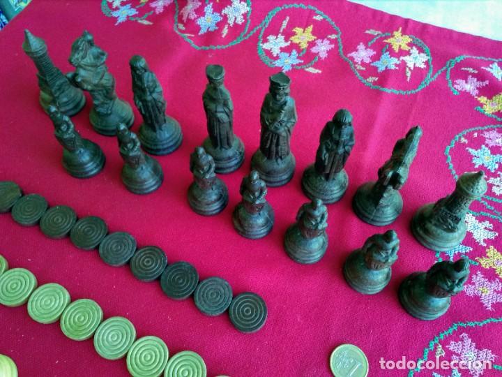 Coleccionismo: Fichas antiguas de ajedrez - Foto 2